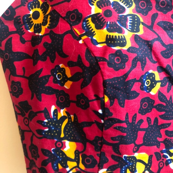 Custom made kitenge crop top (made in East Africa) - Picture 3 of 4